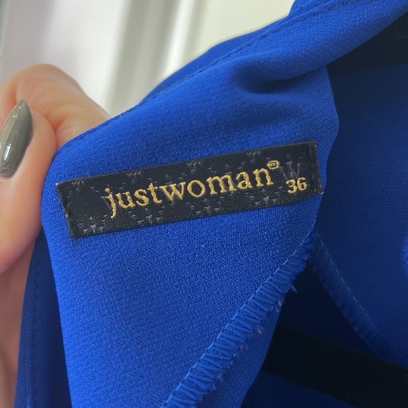 Elegant & maxi & dark blue dress - Picture 10 of 10